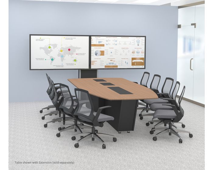 AVFI Modular Conference Table T3600 with chairs place around it